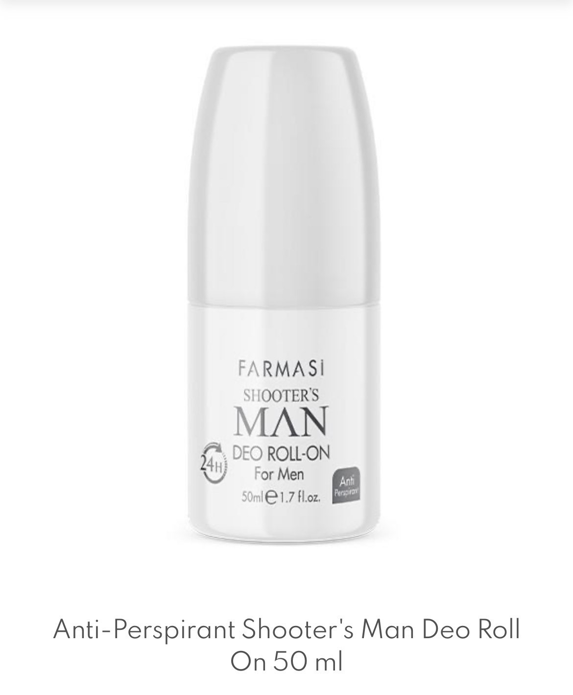 Anti-Perspirant Shooter's Man Deo Roll On 50 ml