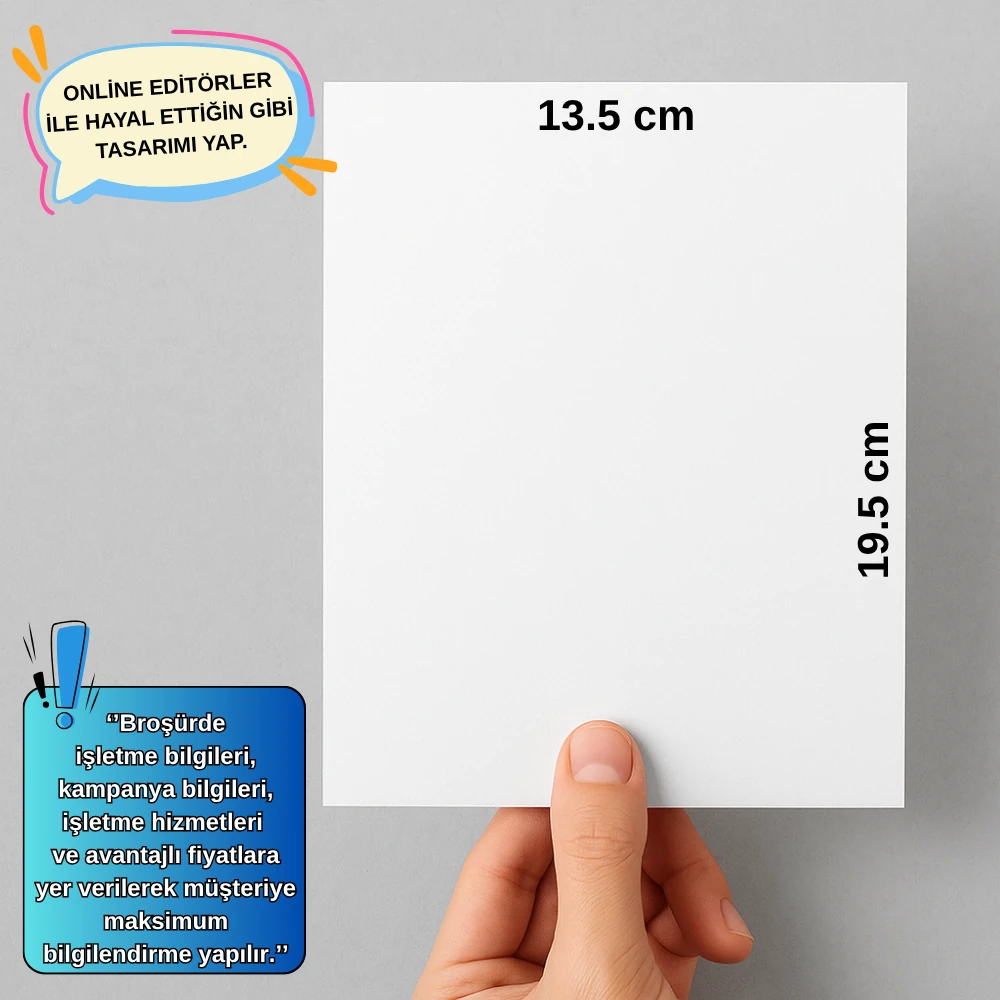 Özel Tasarım Broşür