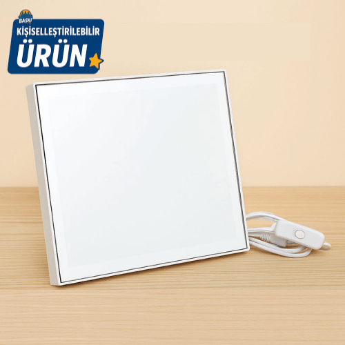 KİŞİYE ÖZEL FOTOĞRAFLI SİHİRLİ AYNA - DİKDÖRTGEN 