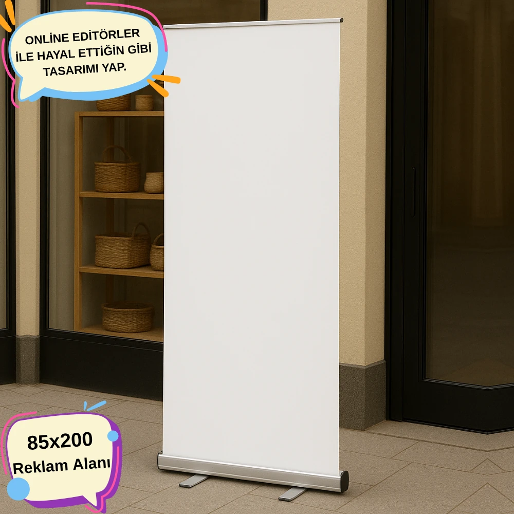 Özel Tasarım Mekanizmalı Katlanabilir Afiş 