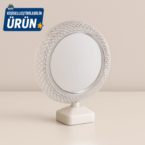KİŞİ ÖZEL FOTOĞRAFLI SİHİRLİ AYNA - IŞIKLI ÇERÇEVELİ