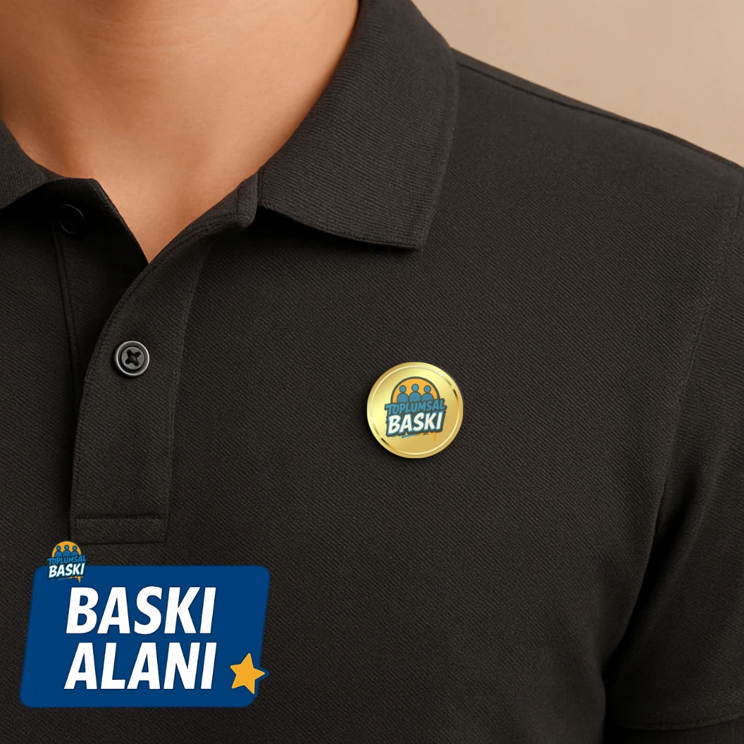 KİŞİYE ÖZEL BASKILI YAKA ROZETİ