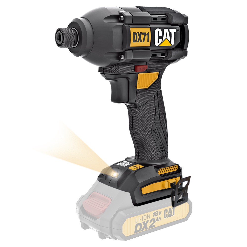 CAT DX71 18Volt 2.0Ah Çift Akü Darbeli Tornavida