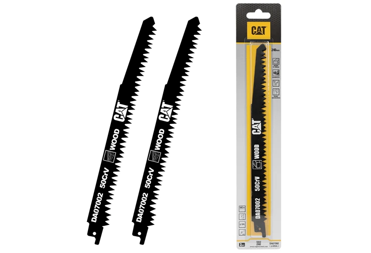 CAT DA07002 2 Parça Ahşap Tilki Kuyruğu Testere Ucu