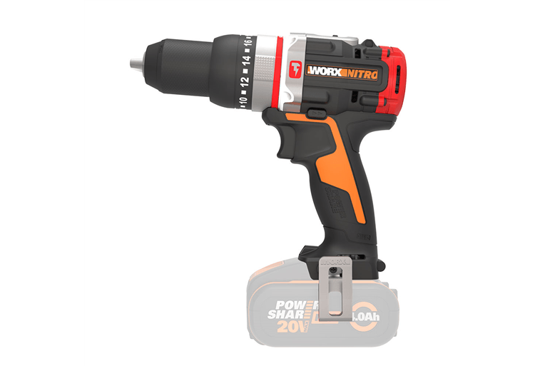 WORX WX354.9 20Volt Şarjlı Darbeli Matkap(Akü Dahil Değil)