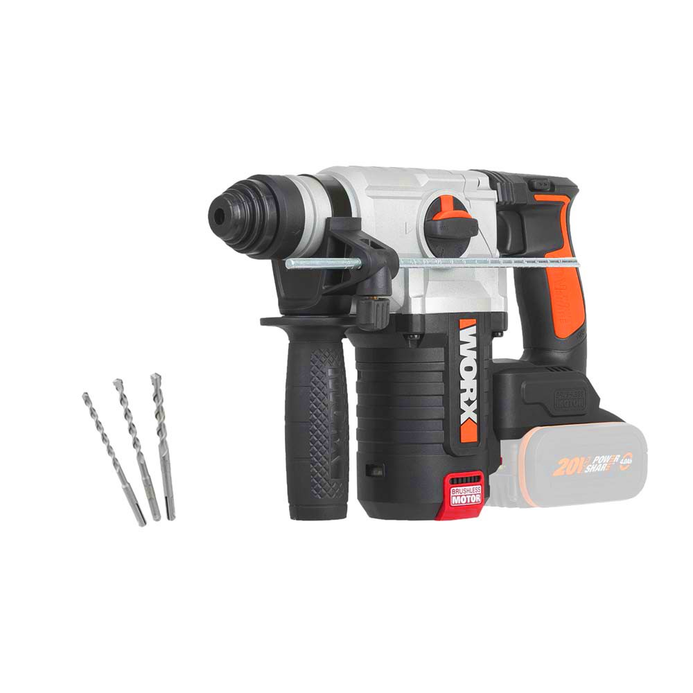 WORX WX380.9 20Volt 2,2J Kırıcı/Delici(Akü Dahil Değil)