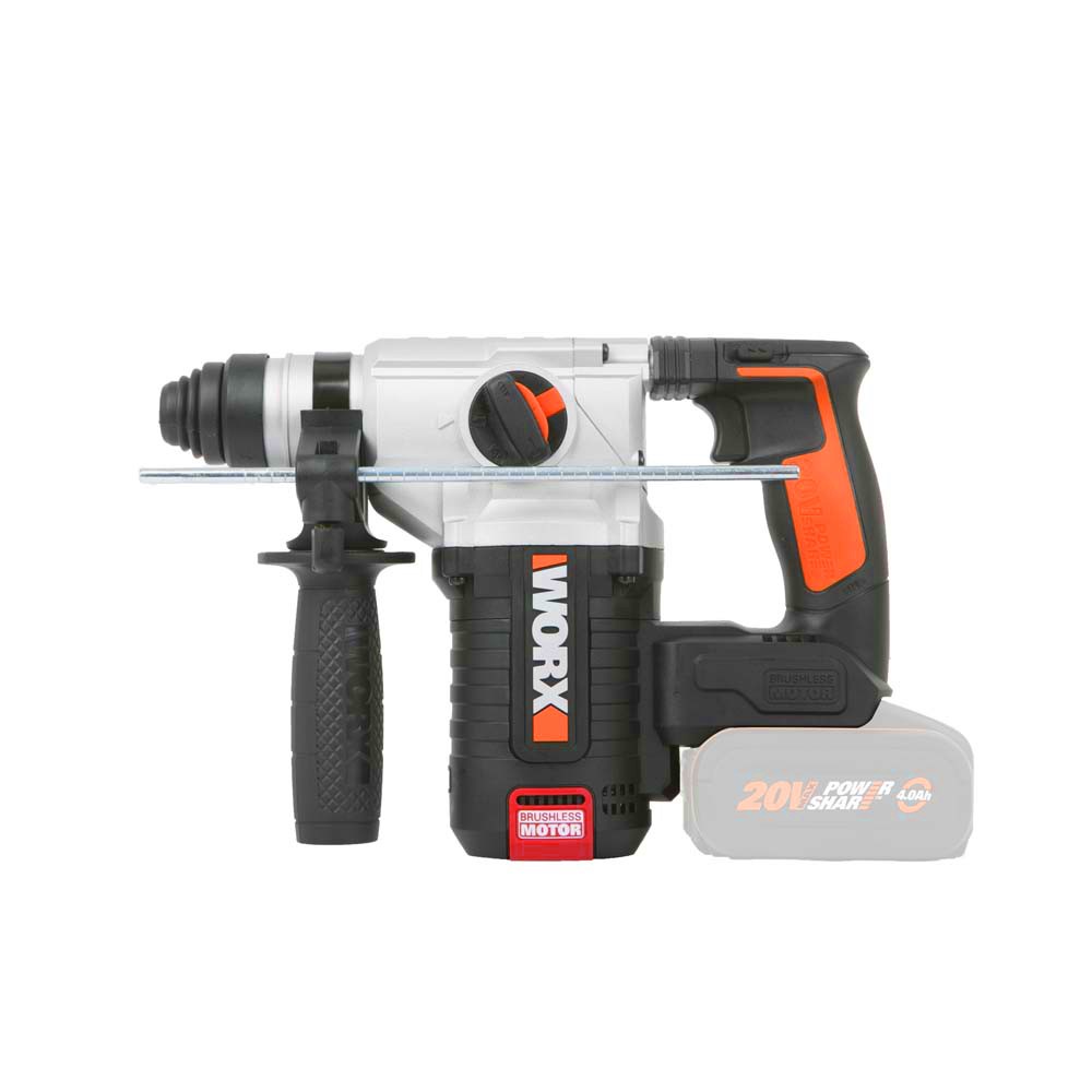 WORX WX380.9 20Volt 2,2J Kırıcı/Delici(Akü Dahil Değil)