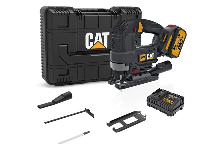 CAT DX51 18Volt/4.0Ah Li-ion Tek Akülü Profesyonel Kömürsüz Dekupaj Testere