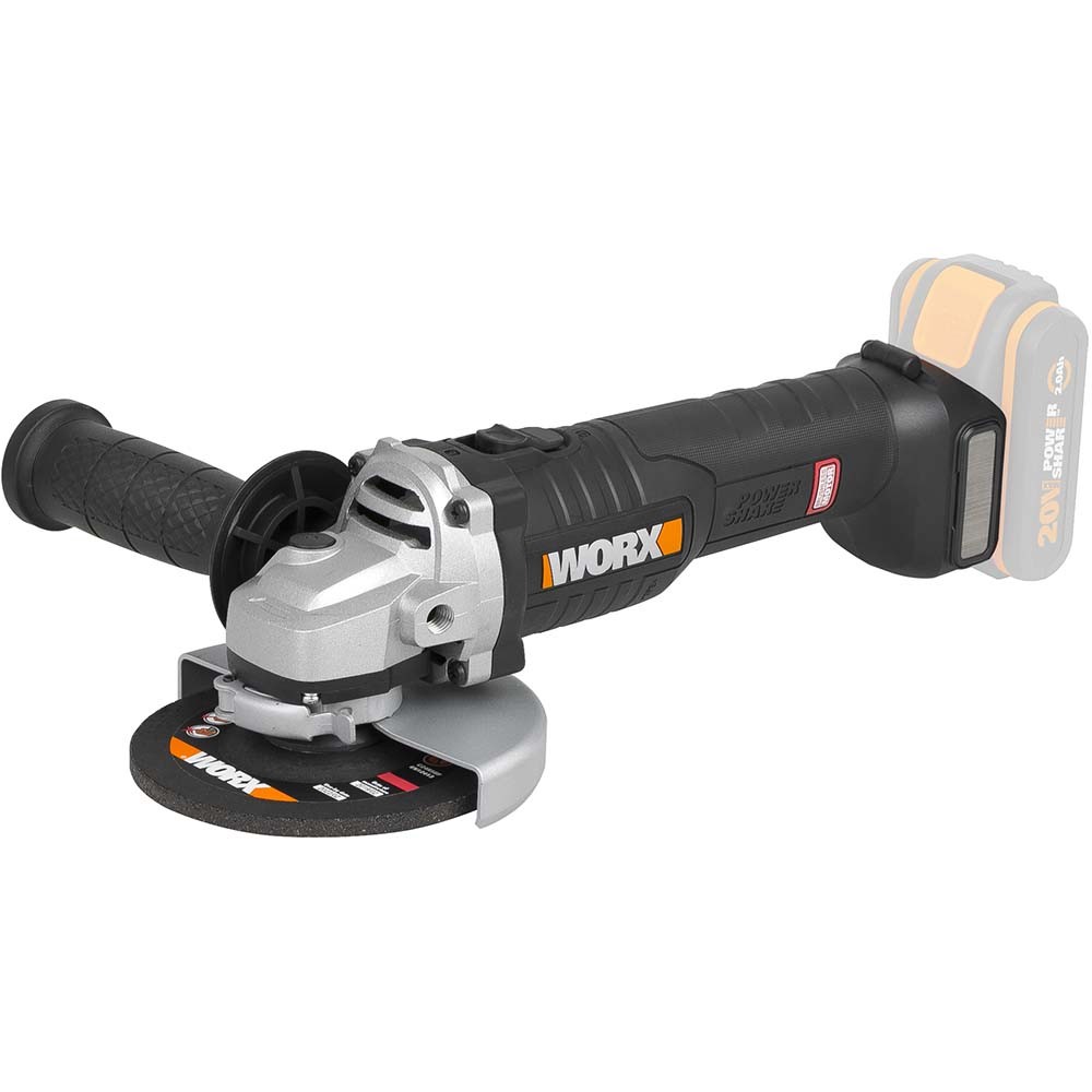 WORX WX812.9 20Volt 125mm Taşlama(Akü Dahil Değil)