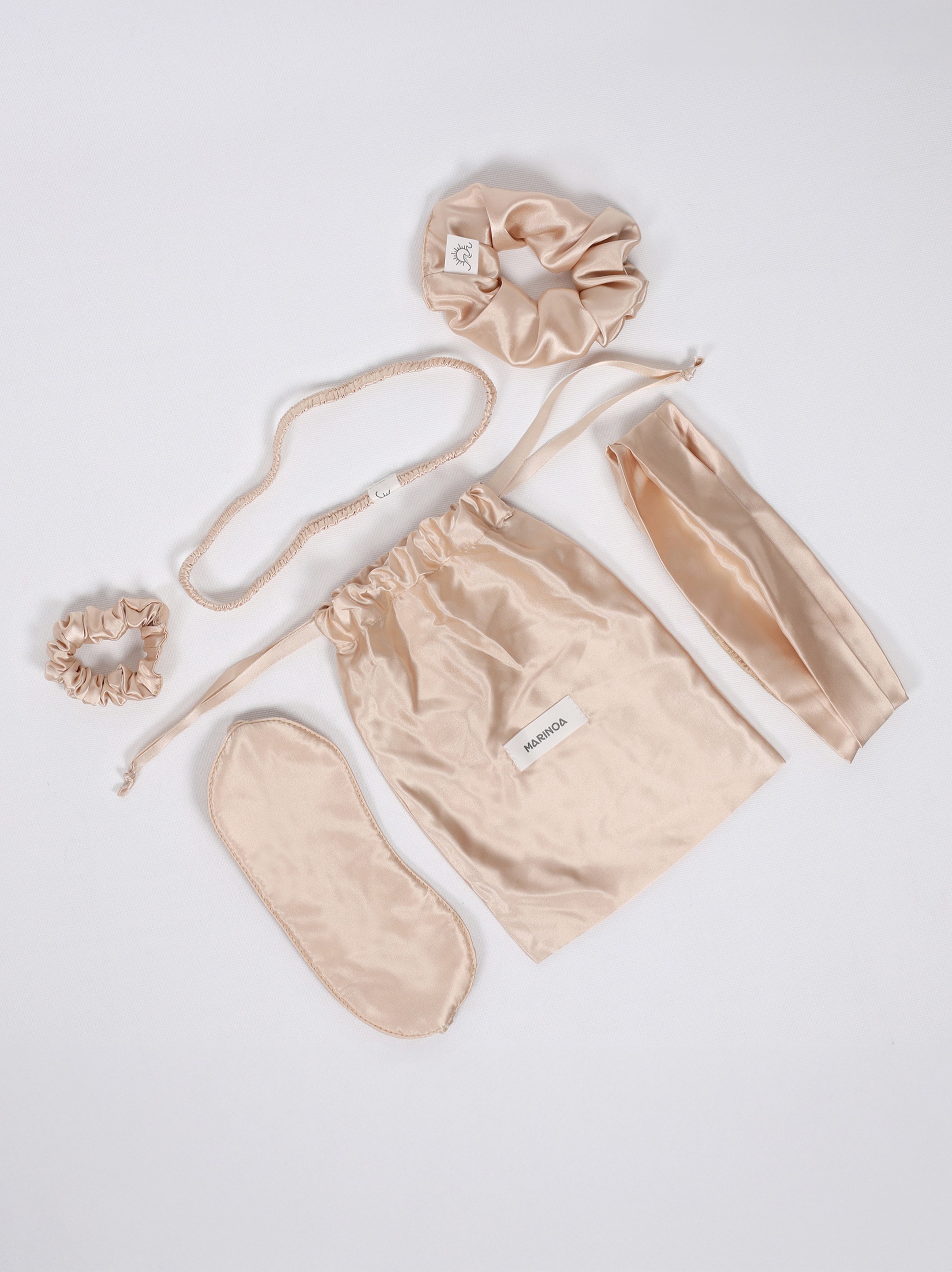 Luna Saten Set - Latte