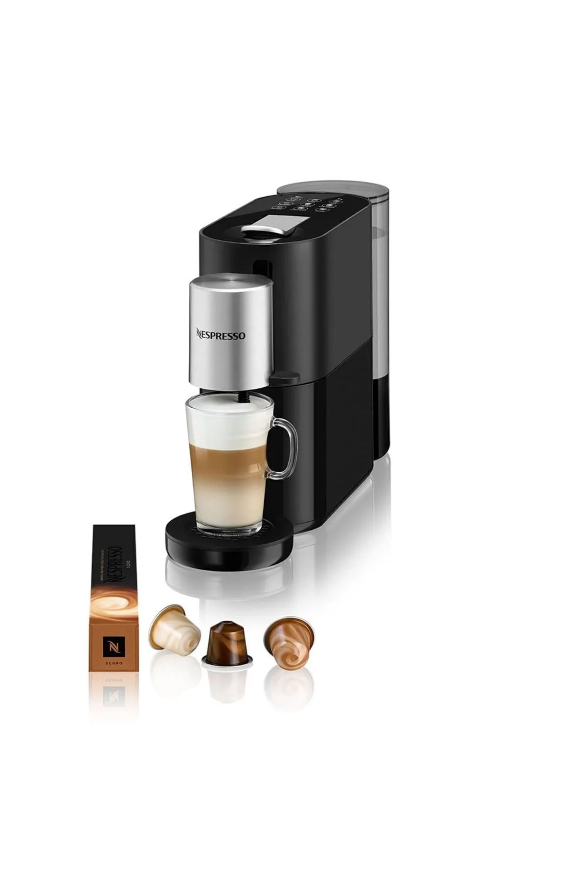 Nespresso Atelier S85 Kapsüllü Kahve Makinesi Siyah