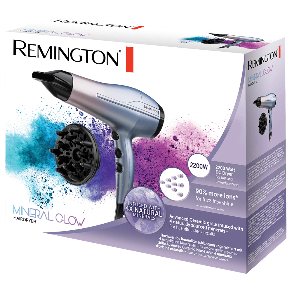 Remington D5408 Mineral Parıltılı Saç Kurutma Makinesi