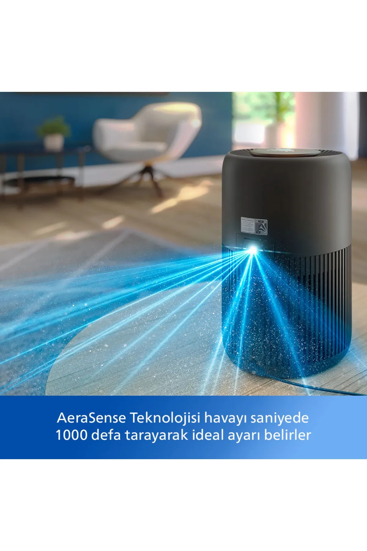 Philips 900 Serisi Hava Temizleyici 3 Katmanlı Hepa Filtre AC0951/14