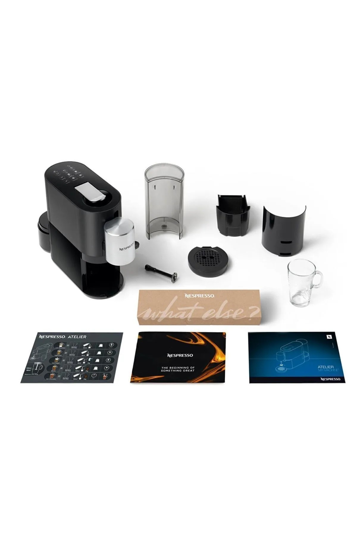 Nespresso Atelier S85 Kapsüllü Kahve Makinesi Siyah