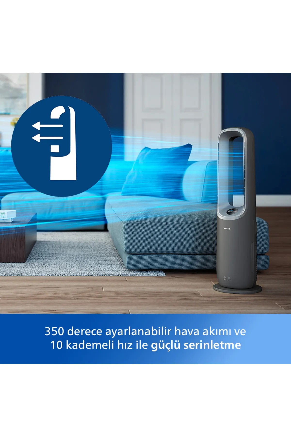 Philips 8000 Serisi Air Performer 3in1 Hava Temizleme Cihazı AMF870/15