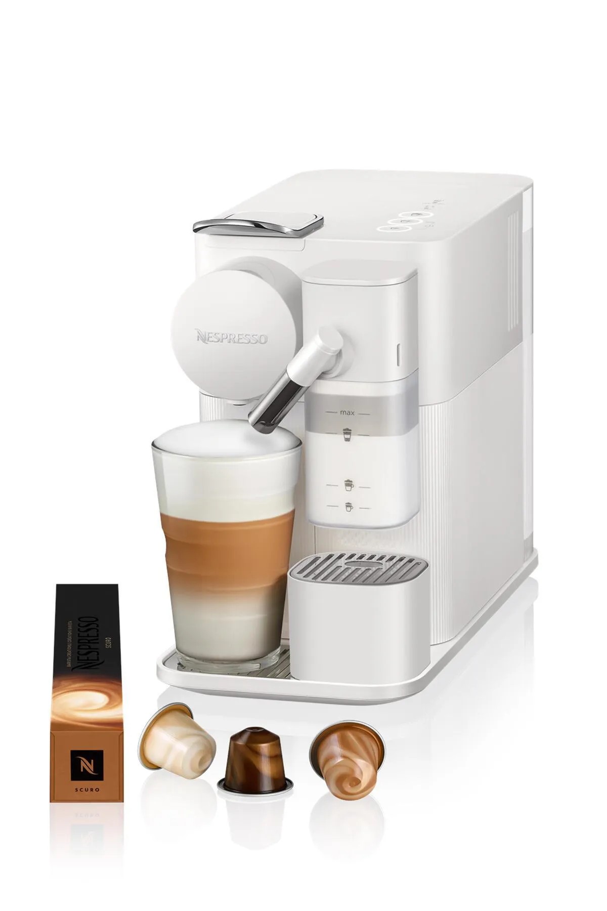 Nespresso F121 Latissima One Süt Çözümlü Kahve Makinesi Beyaz