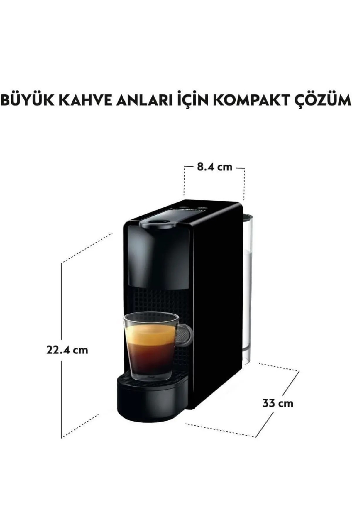 Nespresso C30 Essenza Mini Kahve Makinesi Siyah