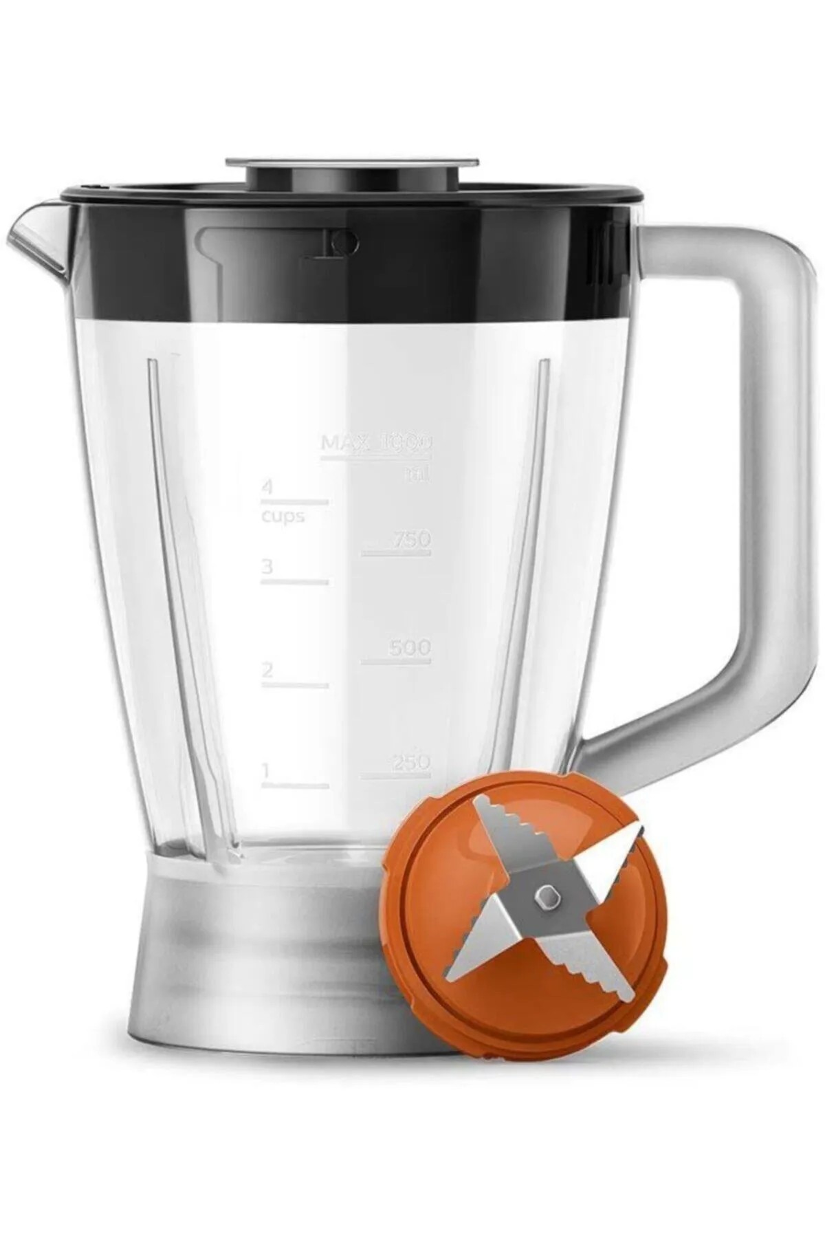 Philips HR7510/11 Viva Compact Siyah Mutfak Robotu