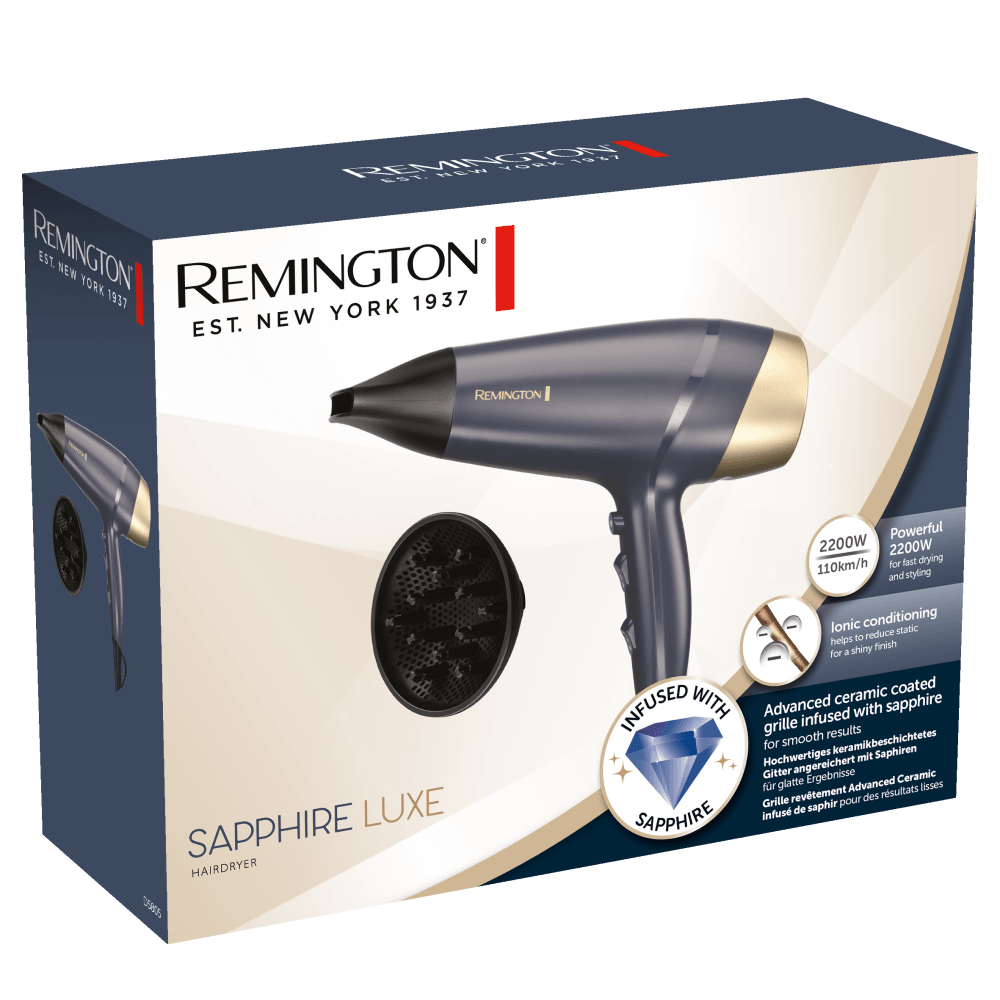 Remington D5805 Sapphire Luxe Saç Kurutma Makinesi