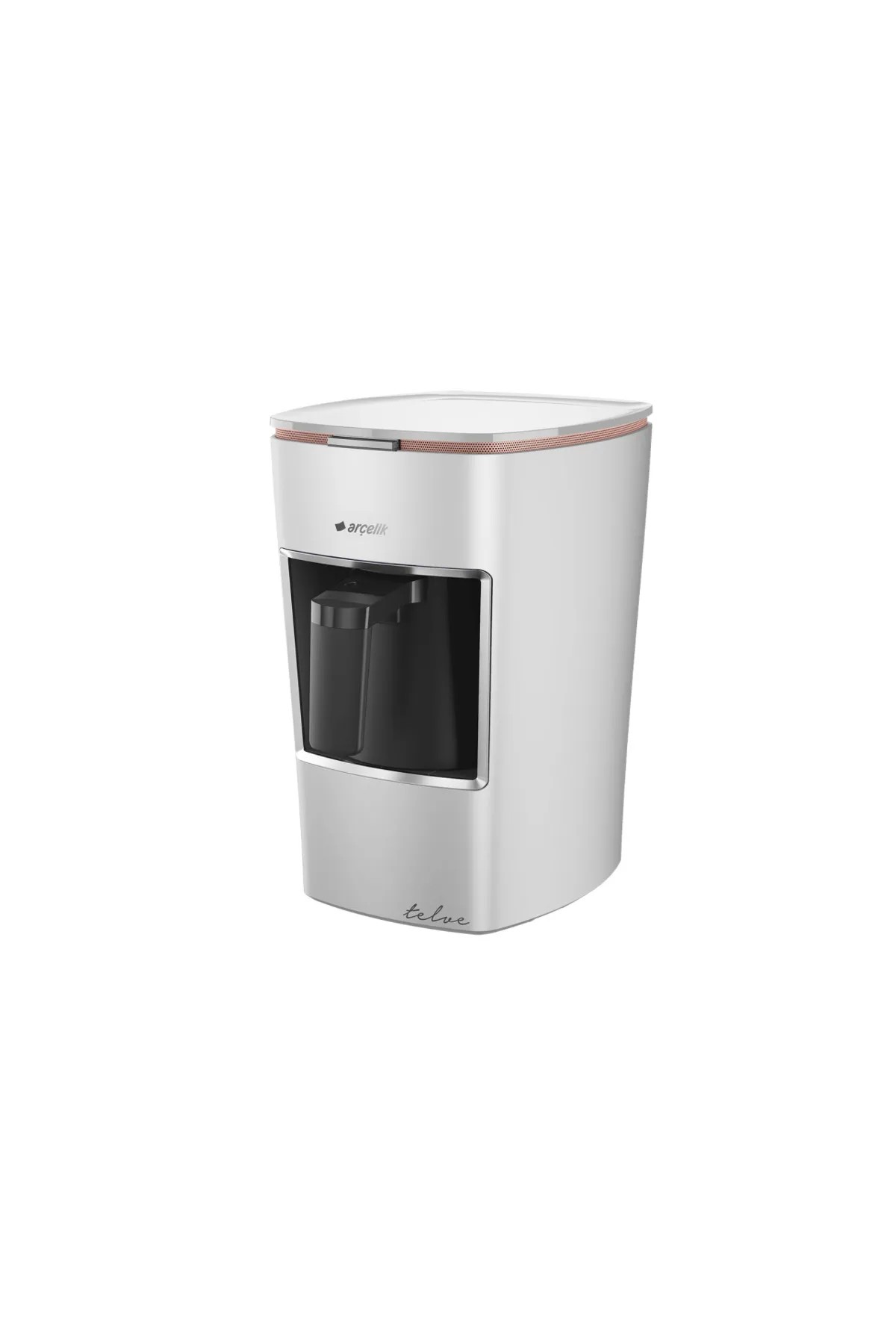 Arçelik Türk Kahve Makinesi K 3300 Mini Telve Beyaz
