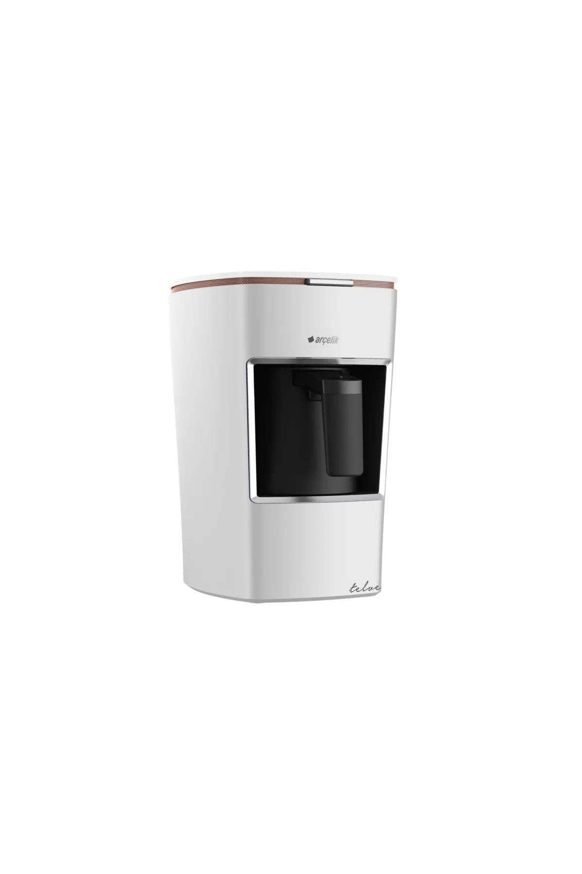 Arçelik Türk Kahve Makinesi K 3300 Mini Telve Beyaz