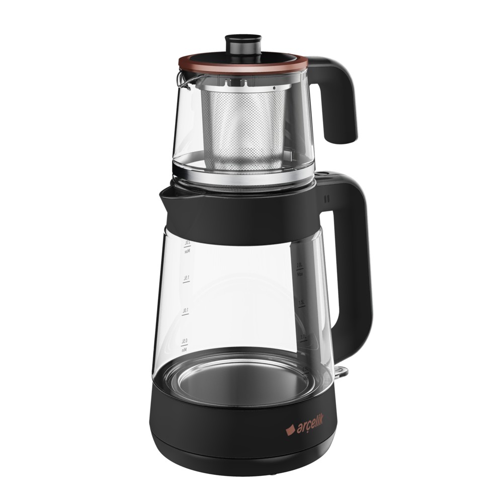 Arçelik CM 6964 Resital Çay Makinesi Siyah