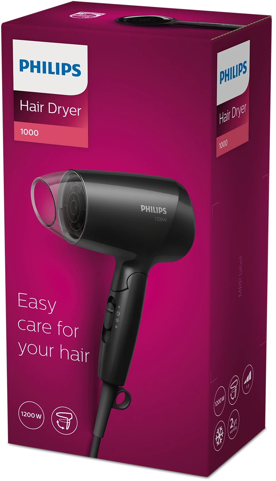 Philips BHC010/10 1200 W Saç Kurutma Makinesi