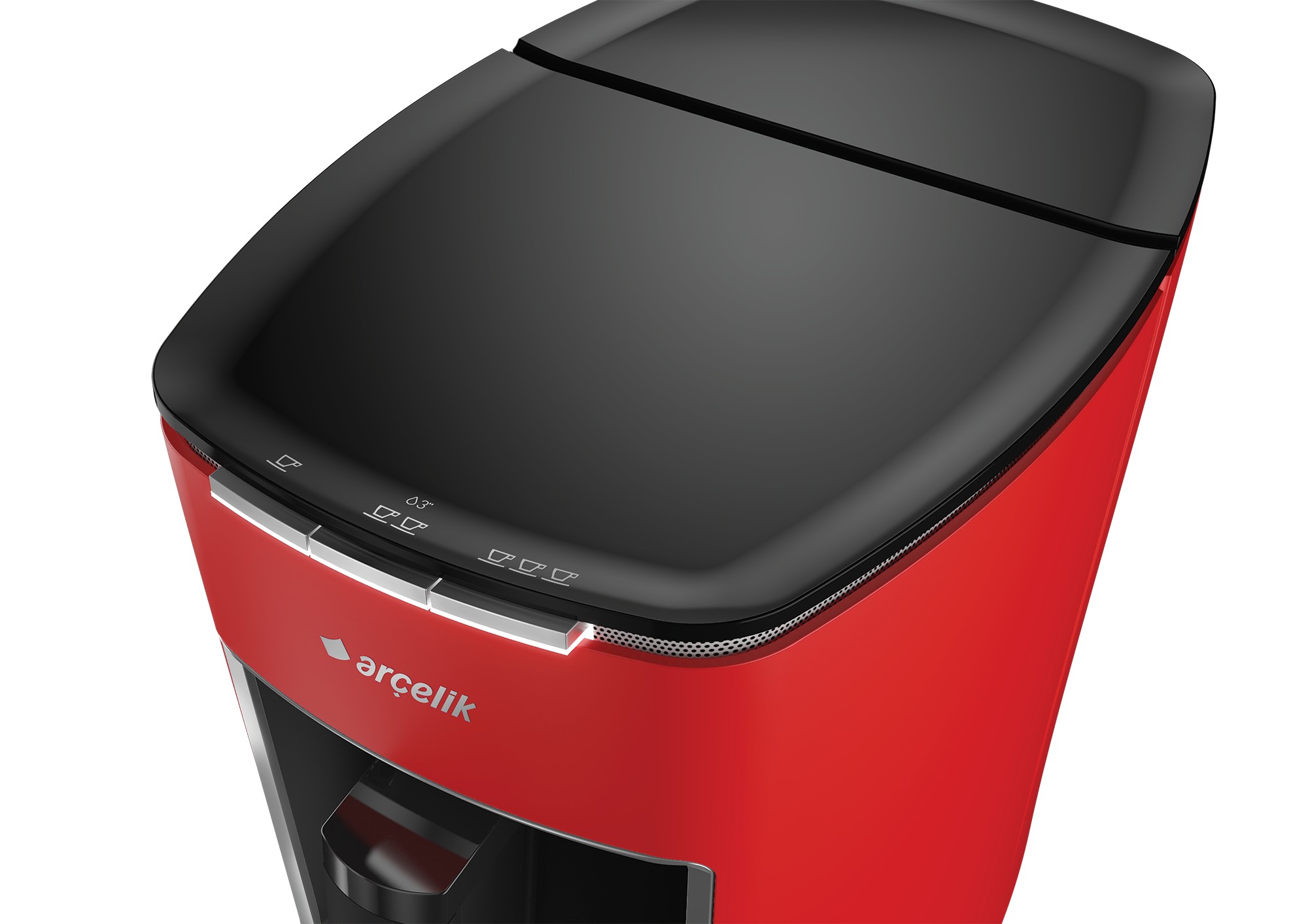 Arçelik Türk Kahve Makinesi K 3400 Telve Kırmızı