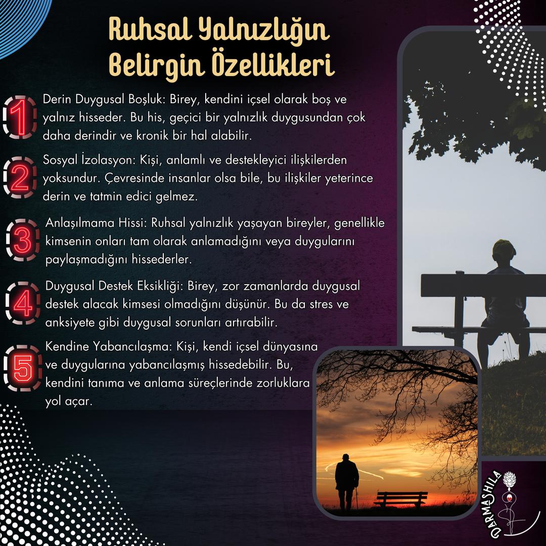 Ruhsal Yalnızlığın Belirgin Özellikleri<br>