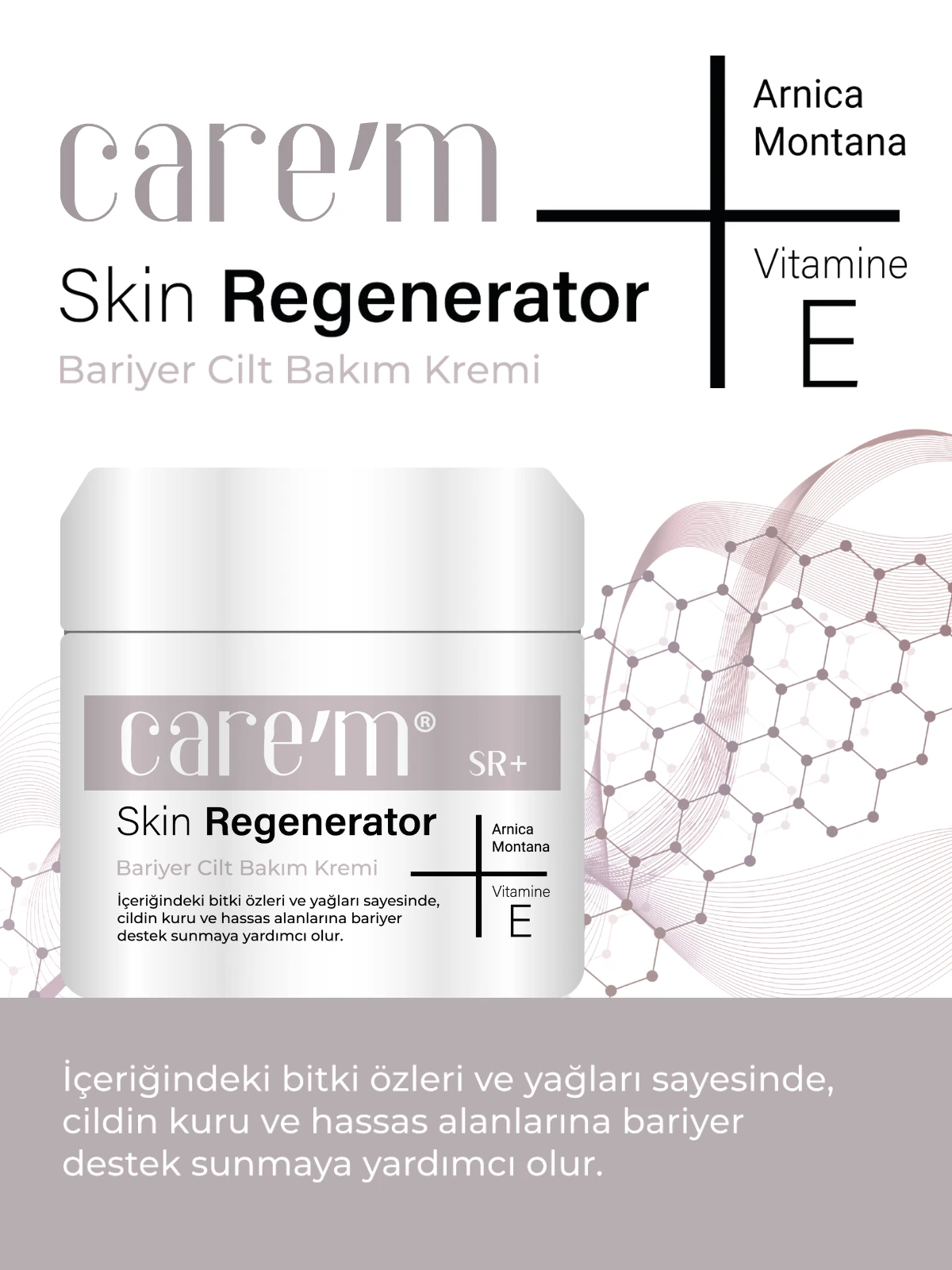 Care'm Bariyer Cilt Bakım Kremi 40 mL