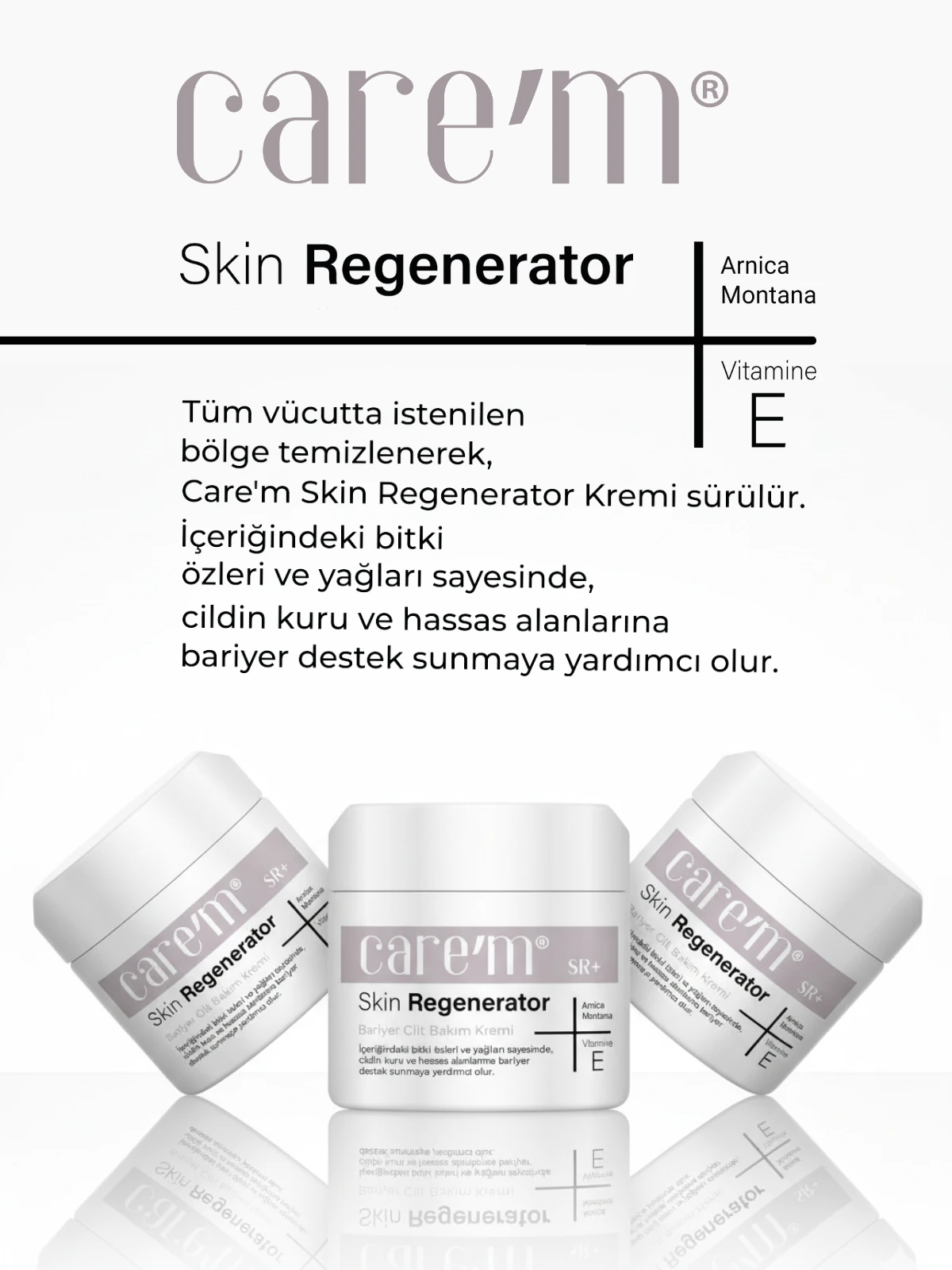 Care'm Bariyer Cilt Bakım Kremi 40 mL