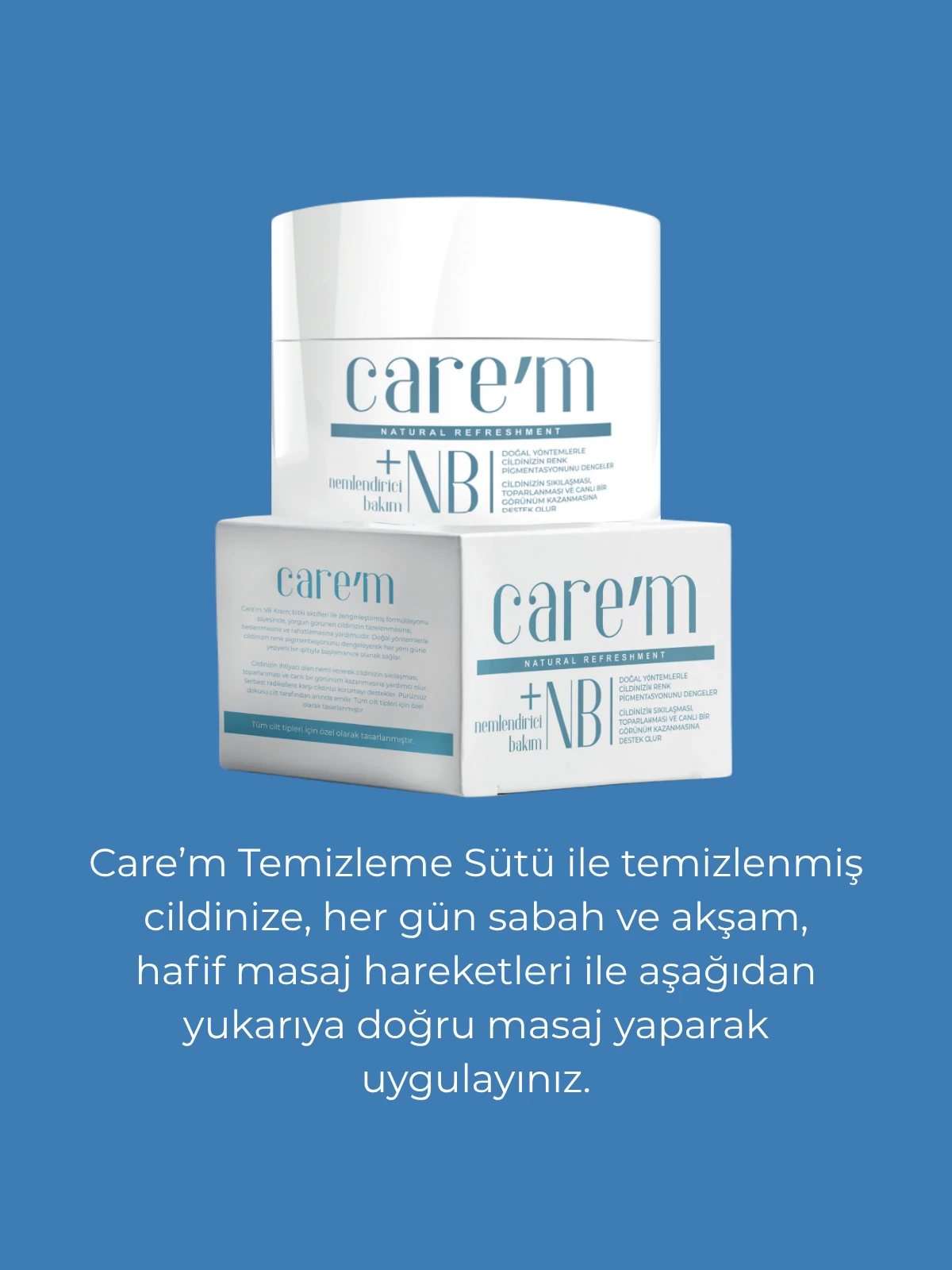 Cilt Bakım Seti - 4'lü Set - Temizleme Sütü + Arındırıcı Tonik + Aromatik Kil Maskesi + NB Krem