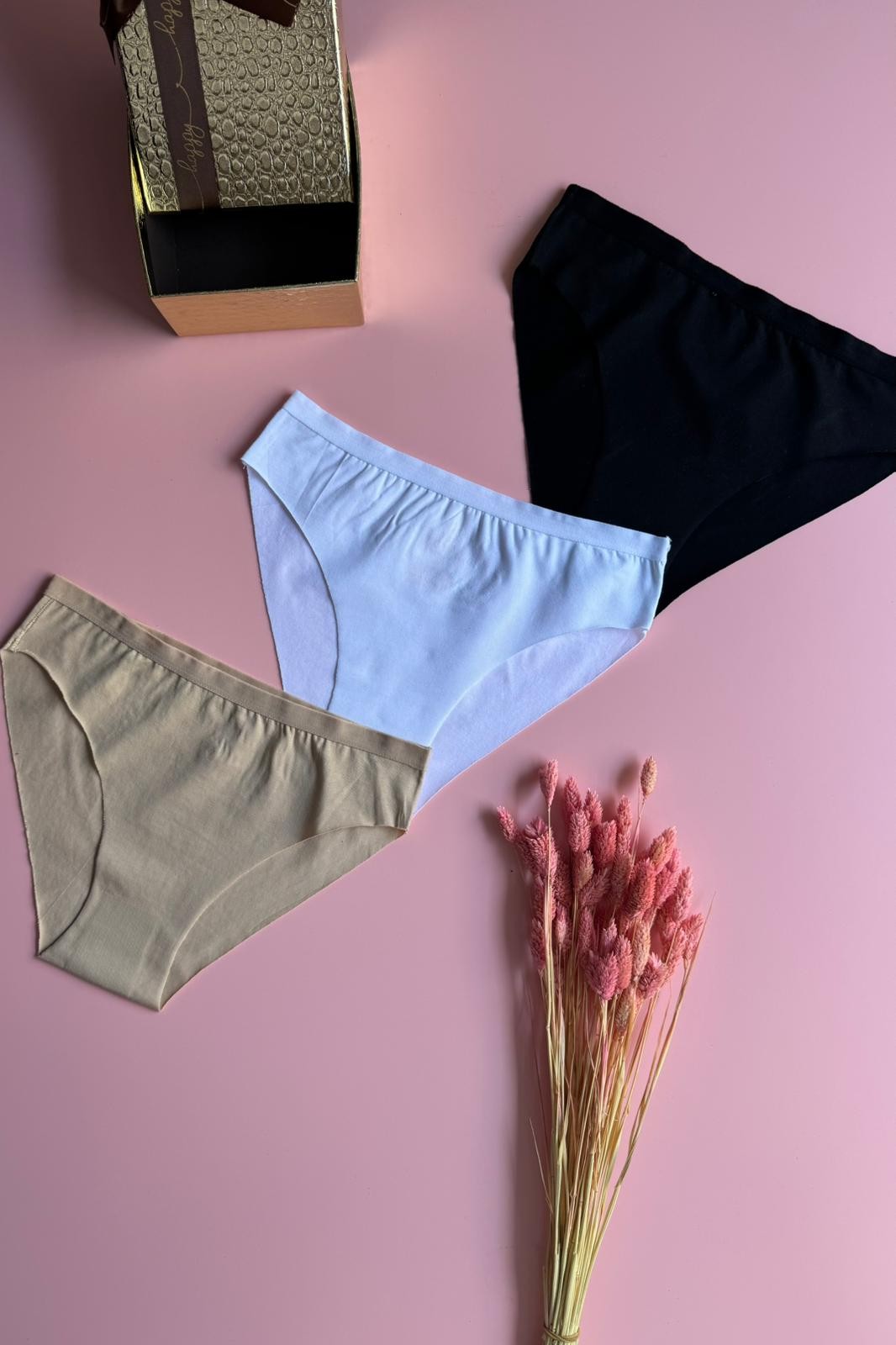 Air Hug | Lazer Kesim 6'lı Pamuklu Seamless Kadın Külot Feel Soft Touch 50E27