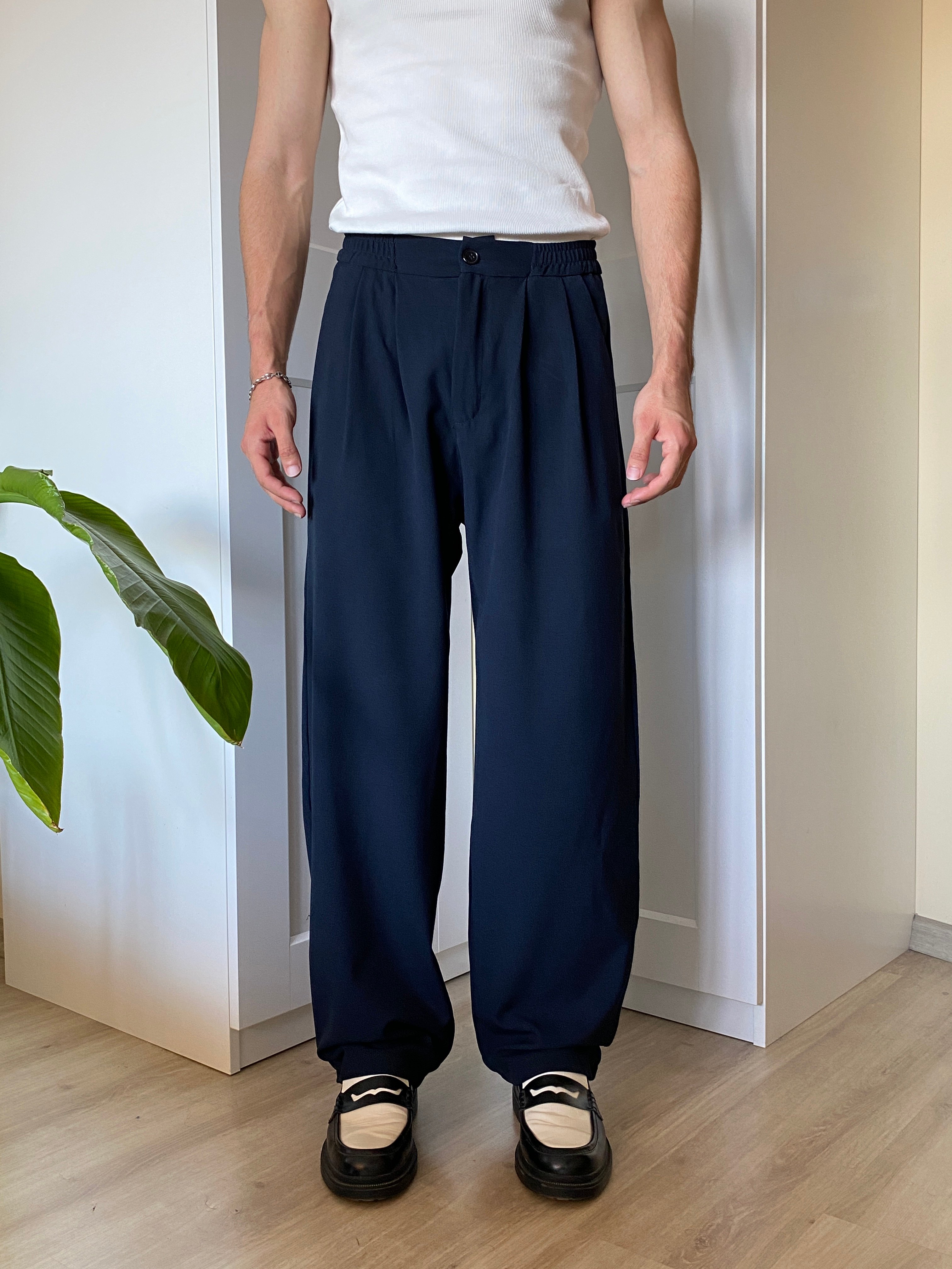 Premium Kumaş Pantolon - Lacivert