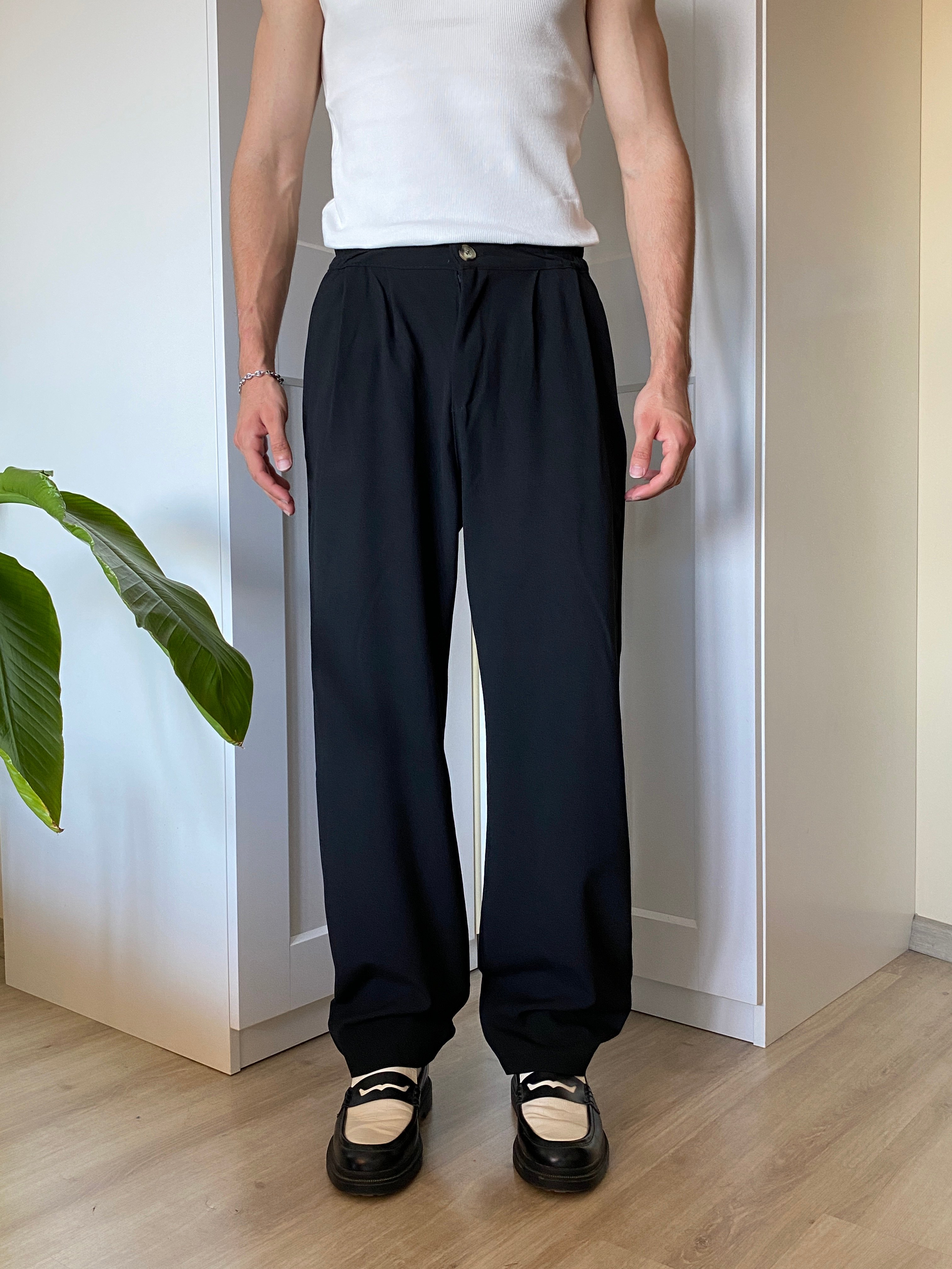 Premium Kumaş Pantolon - Siyah