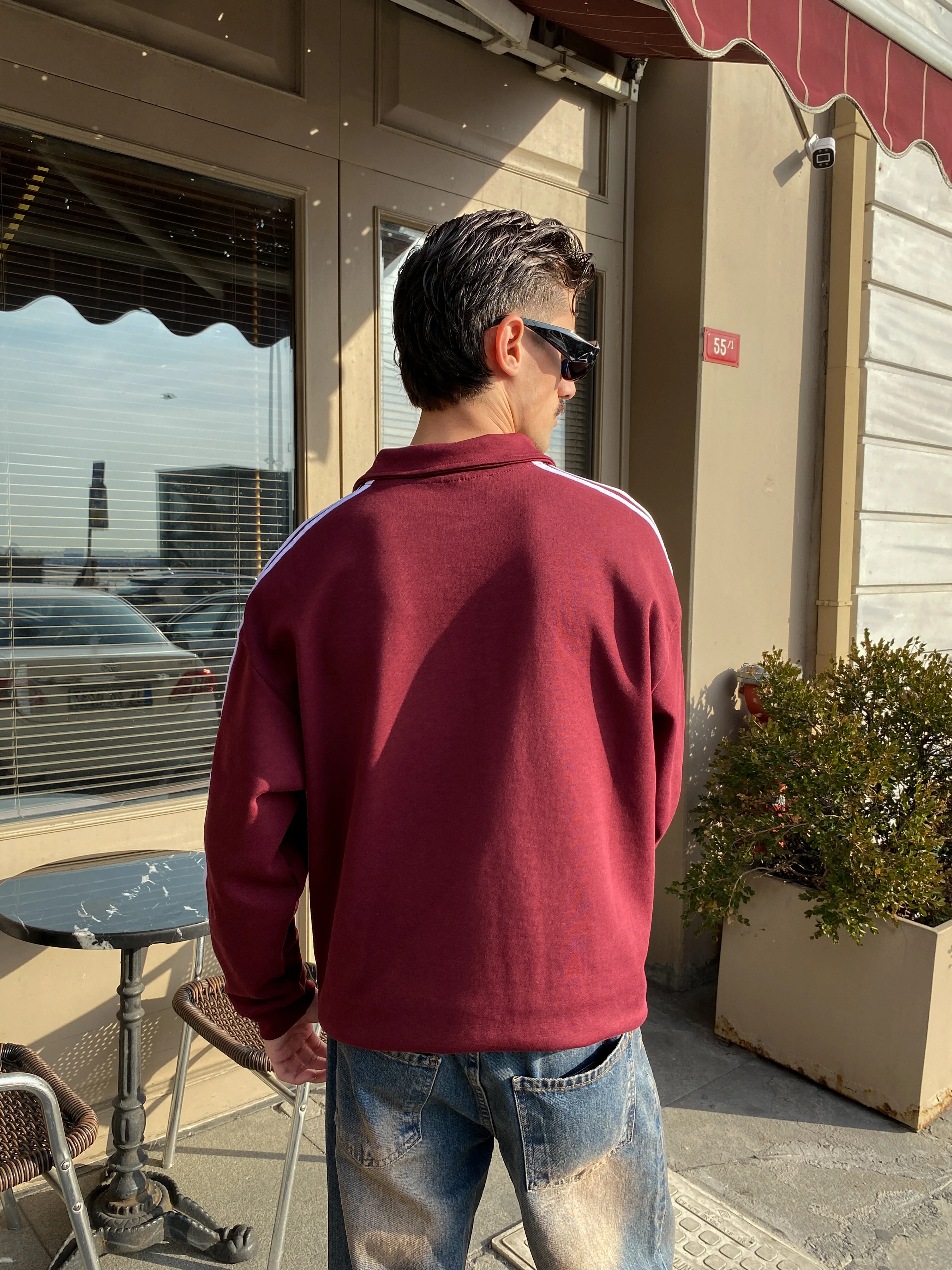 Polo Yaka Matcha Story Uzun Kollu Sweatshirt