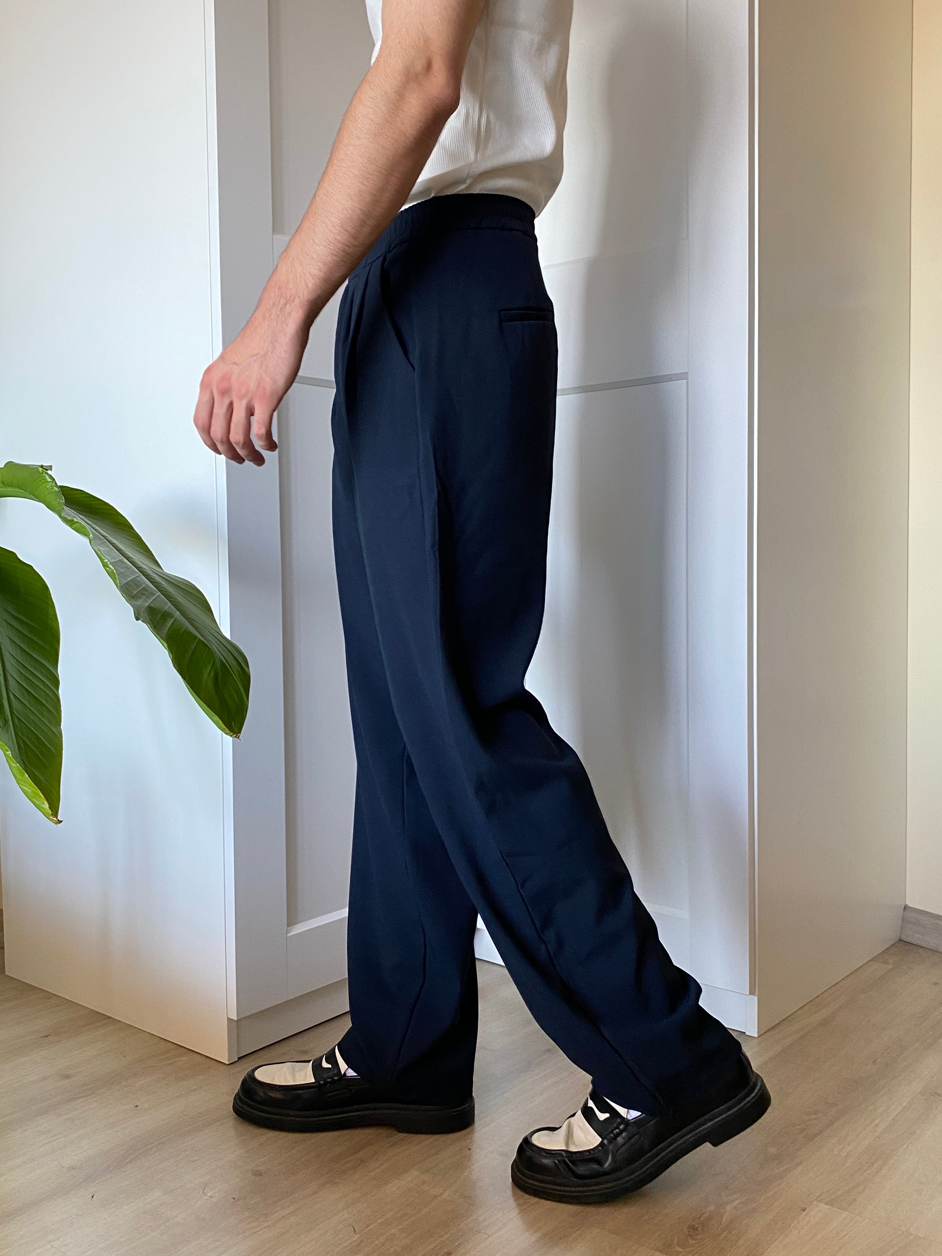 Premium Kumaş Pantolon - Lacivert