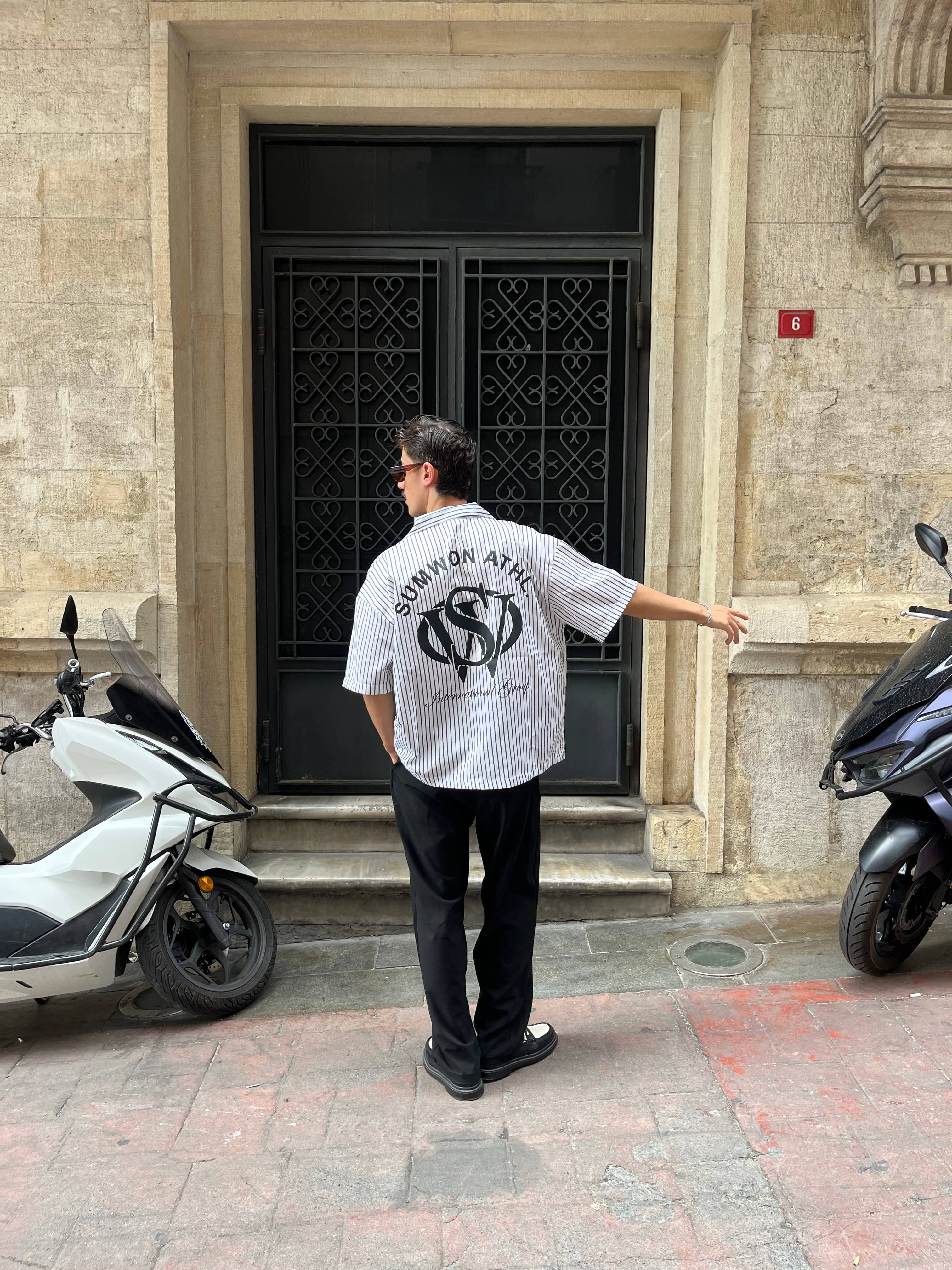 Sumwon Baskılı Oversize Gömlek