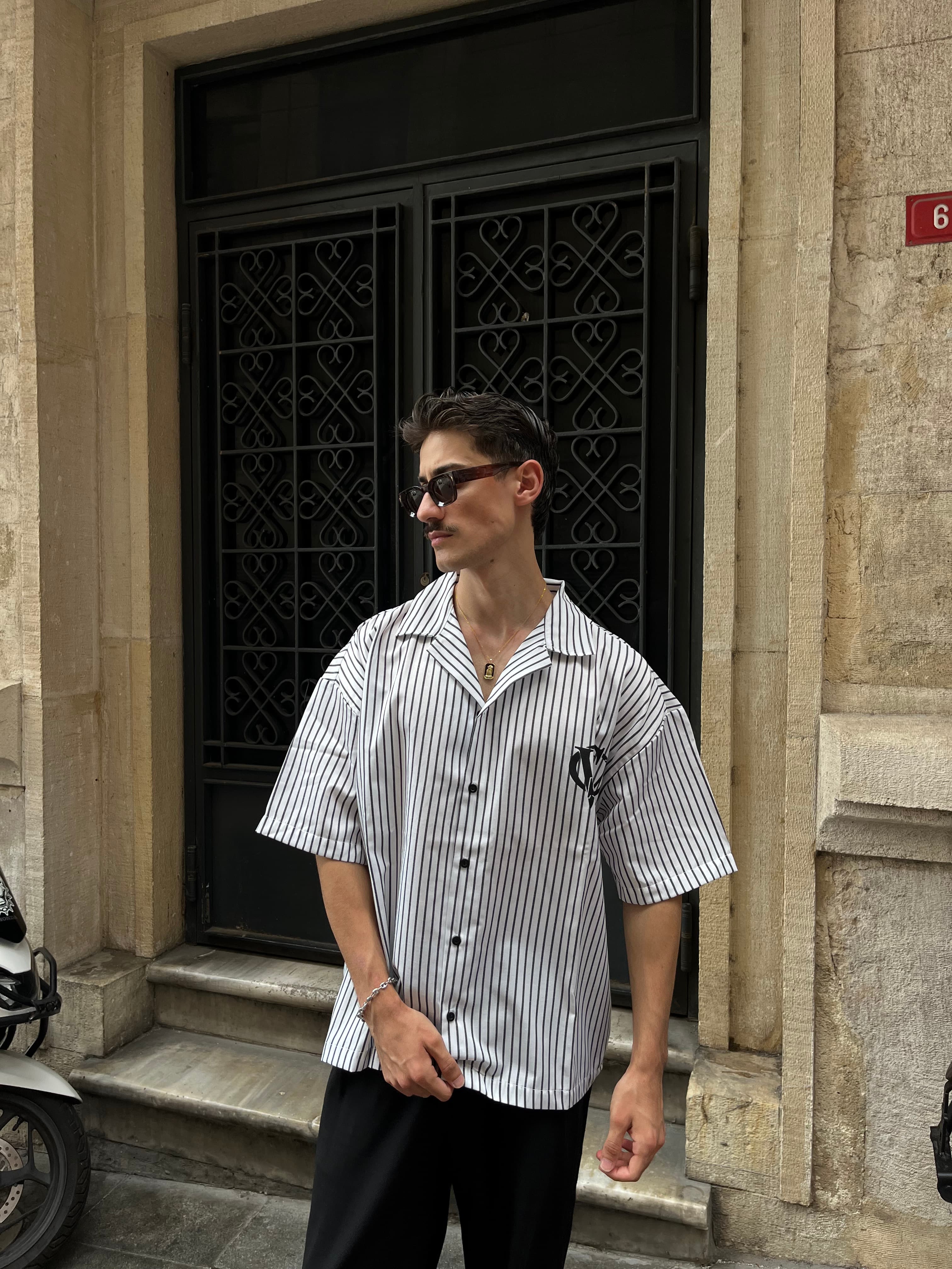 Sumwon Baskılı Oversize Gömlek