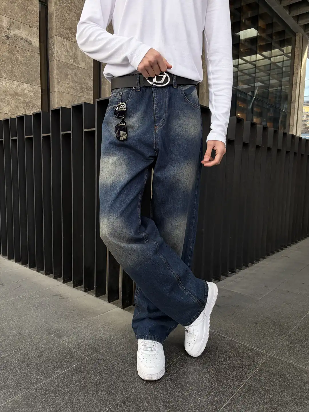 Retro Wash Baggy Jean