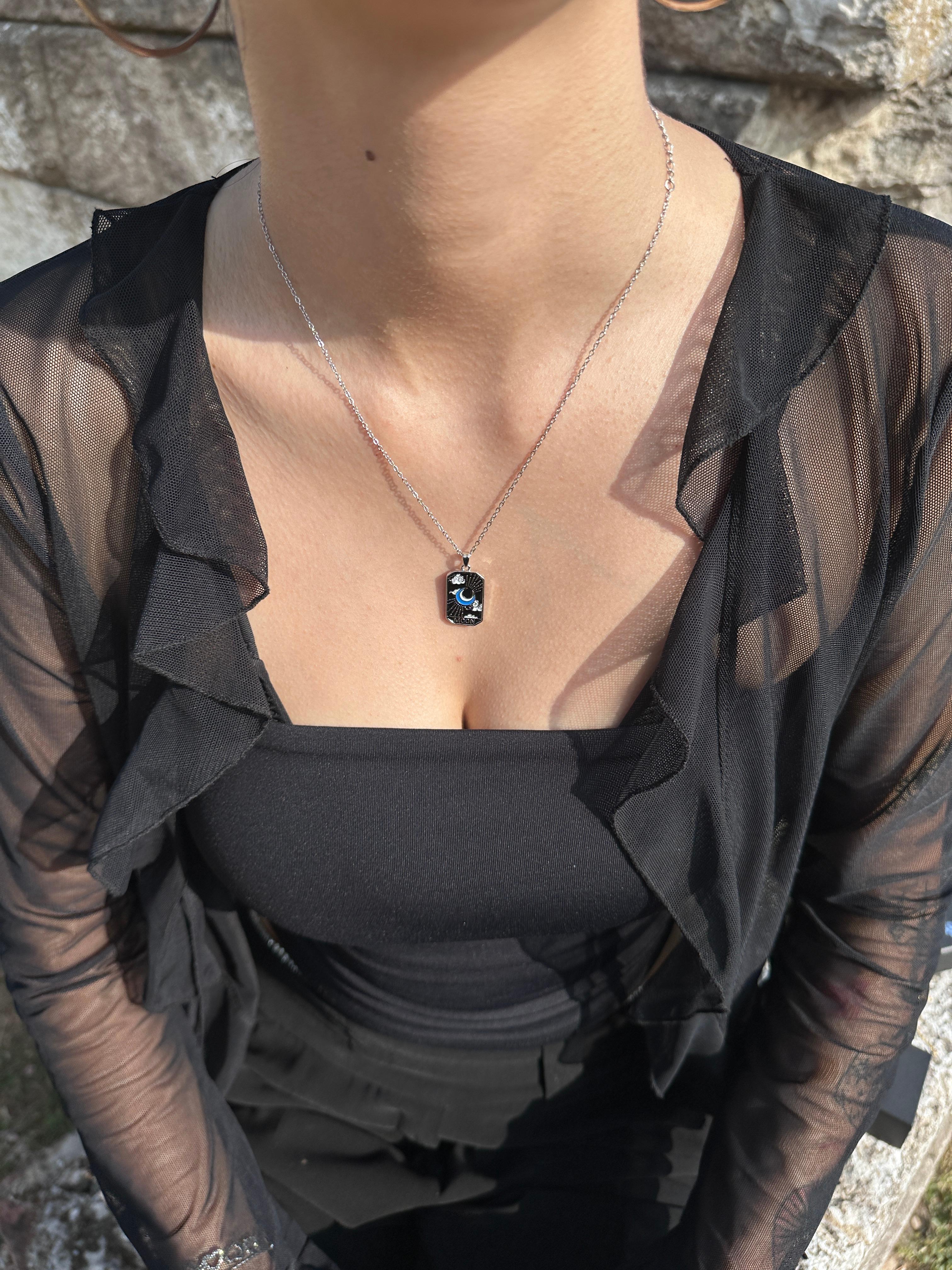 Dark Moon Necklace