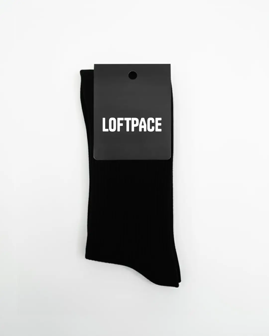 Loftpace Basic Siyah Uzun Çorap