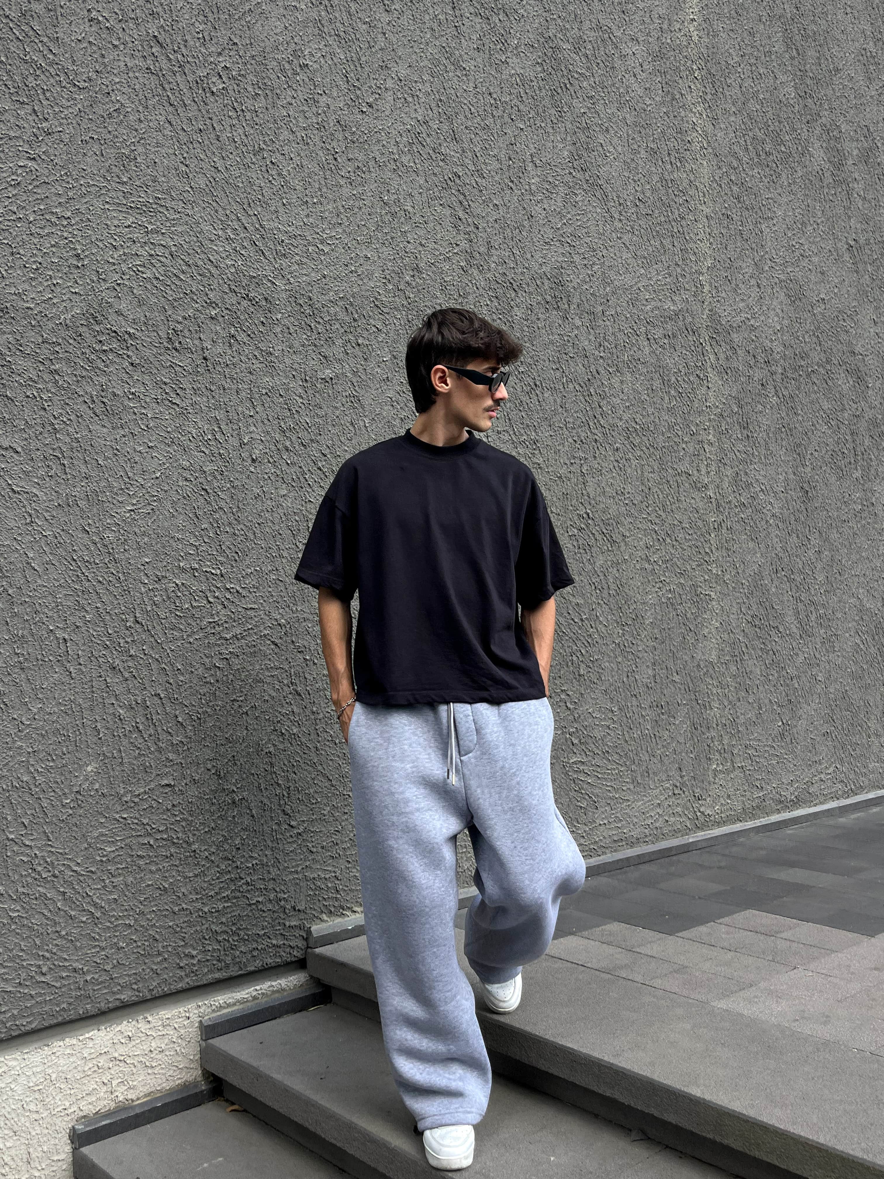 Basic baggy eşofman altı