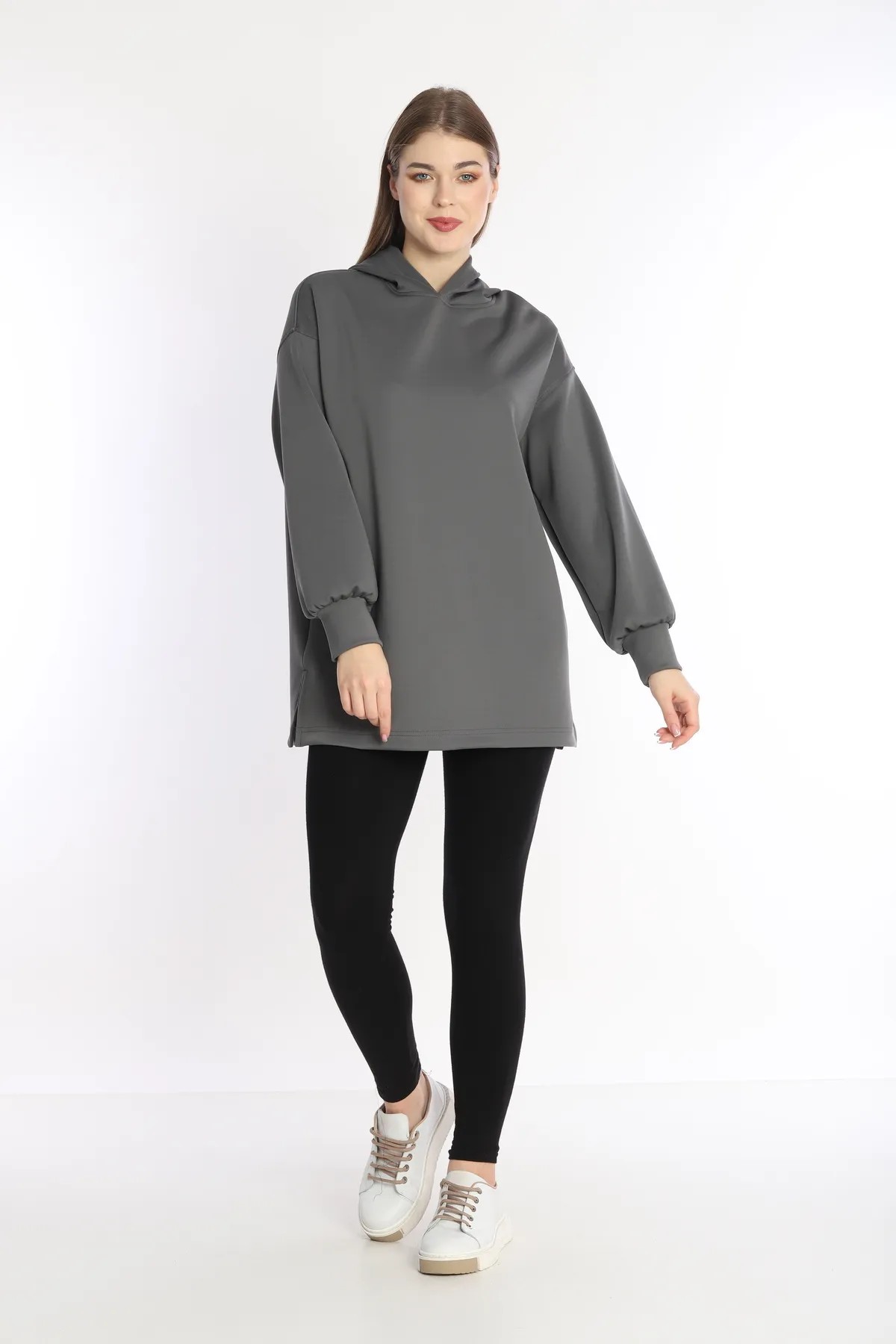 SCUBA SWEAT TUNIK - FUME