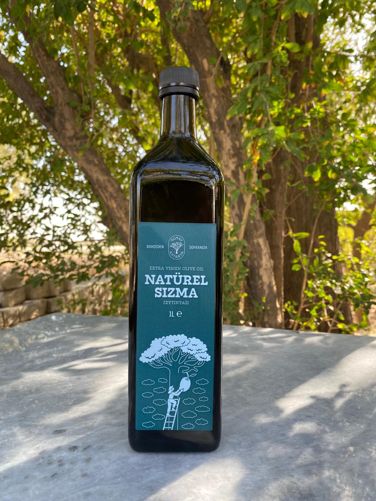 Natürel Sızma Zeytinyağı 1 lt (Yeni Sezon)