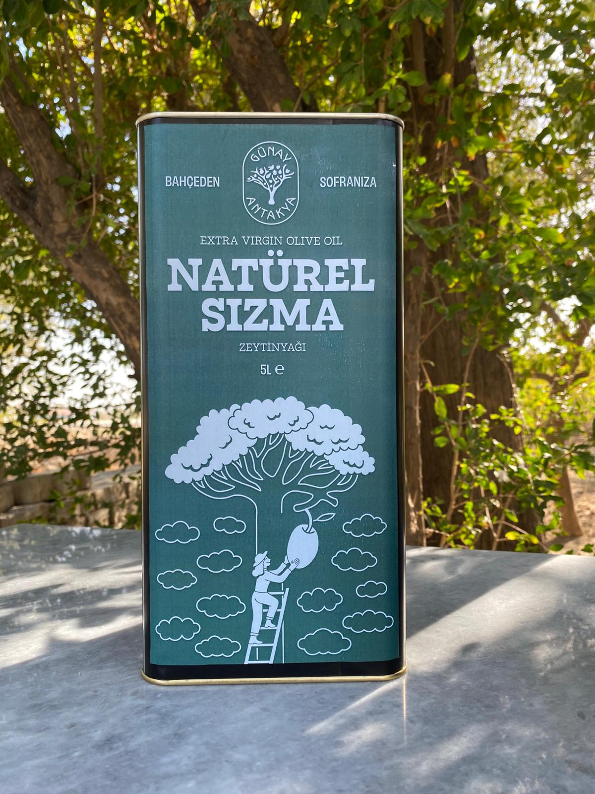 Natürel Sızma Zeytinyağı 5 lt (Yeni Sezon!)