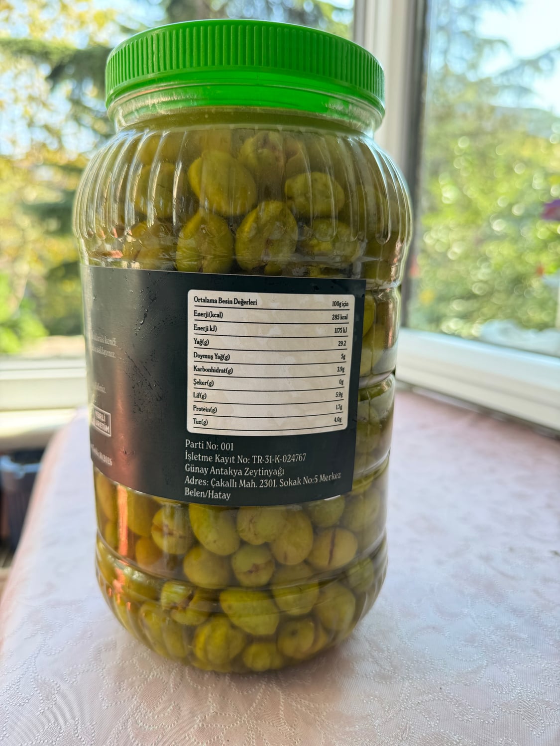 El Kırması Yeşil Zeytin (Net:2kg)