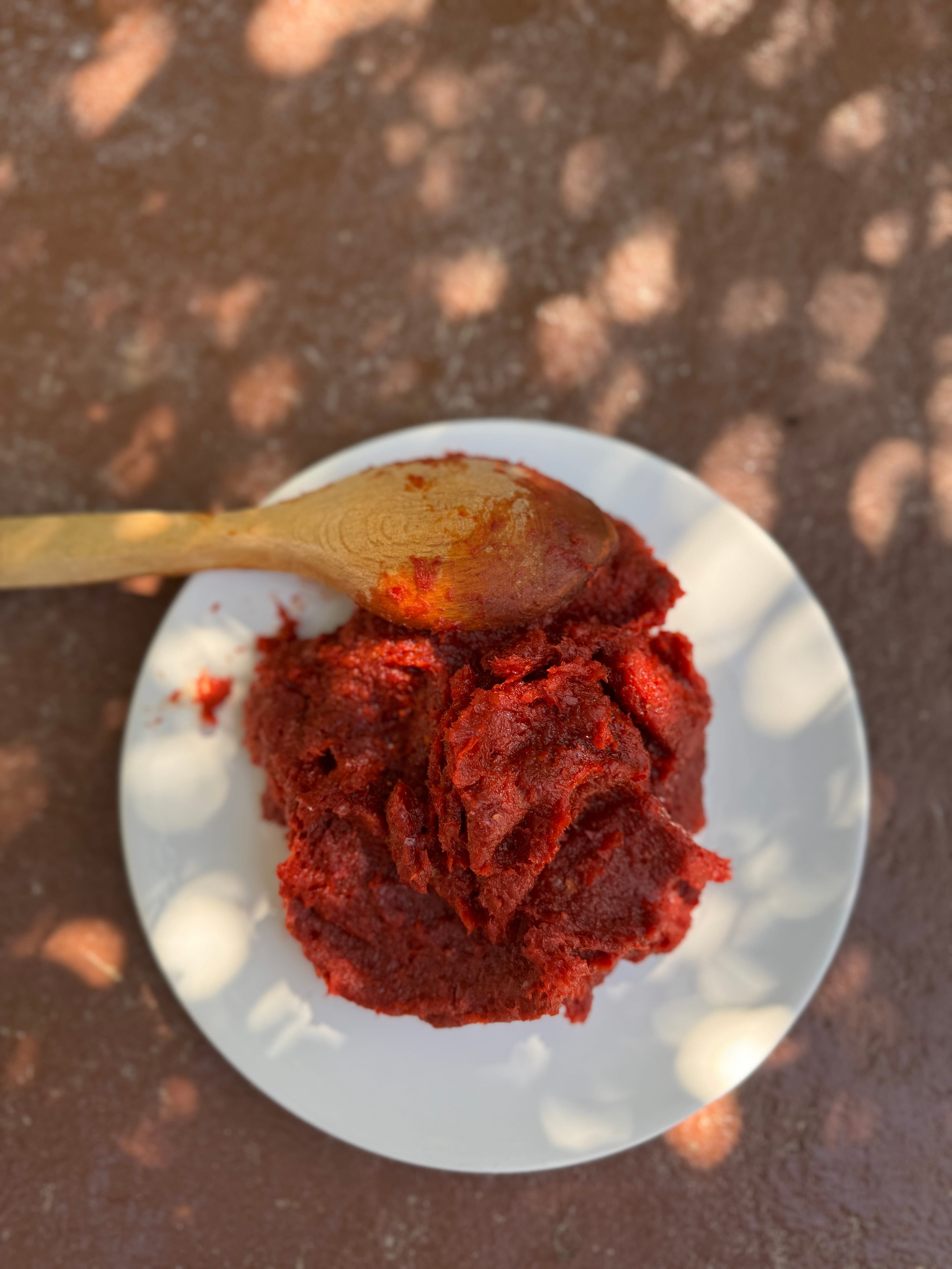 Acı Biber Salçası (2kg) Güneşte Kurutulmuş