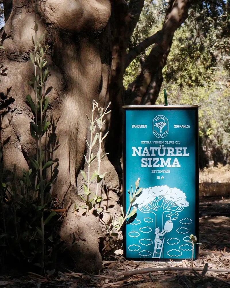 Natürel Sızma Zeytinyağı 5 lt (Yeni Sezon!)