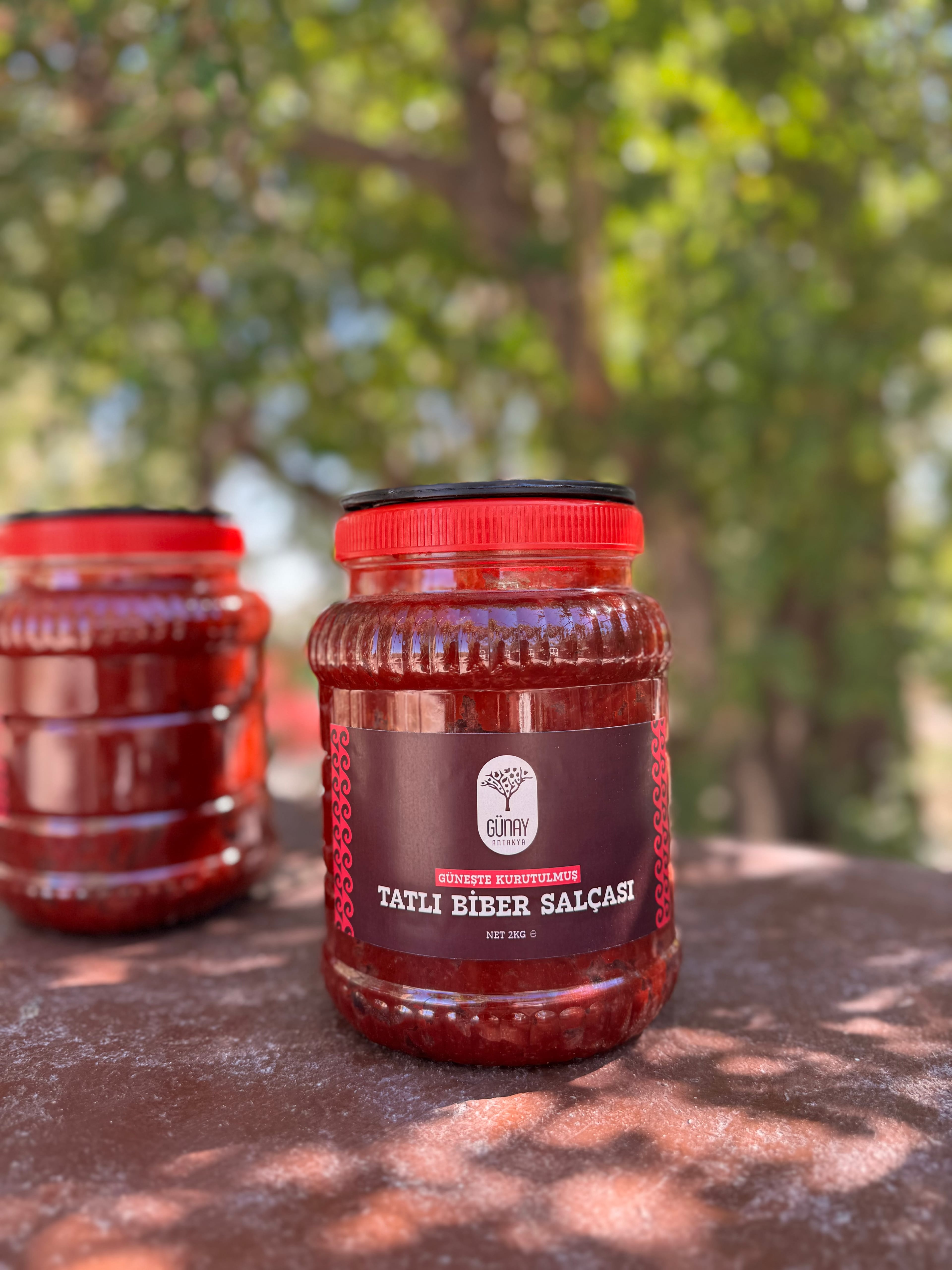Tatlı Biber Salçası (2kg) Güneşte Kurutulmuş